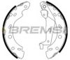 BREMSI GF0308 Brake Shoe Set, parking brake